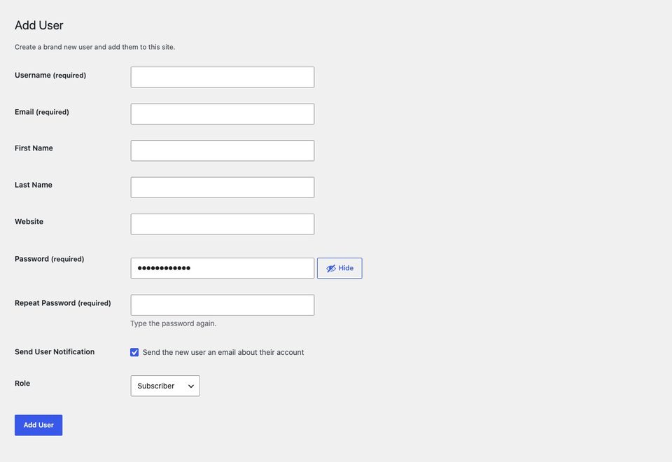 Add a driver: a normal new user with the role “Delivery Boy”.