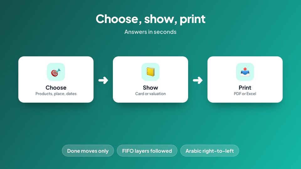 اختر واعرض واطبع