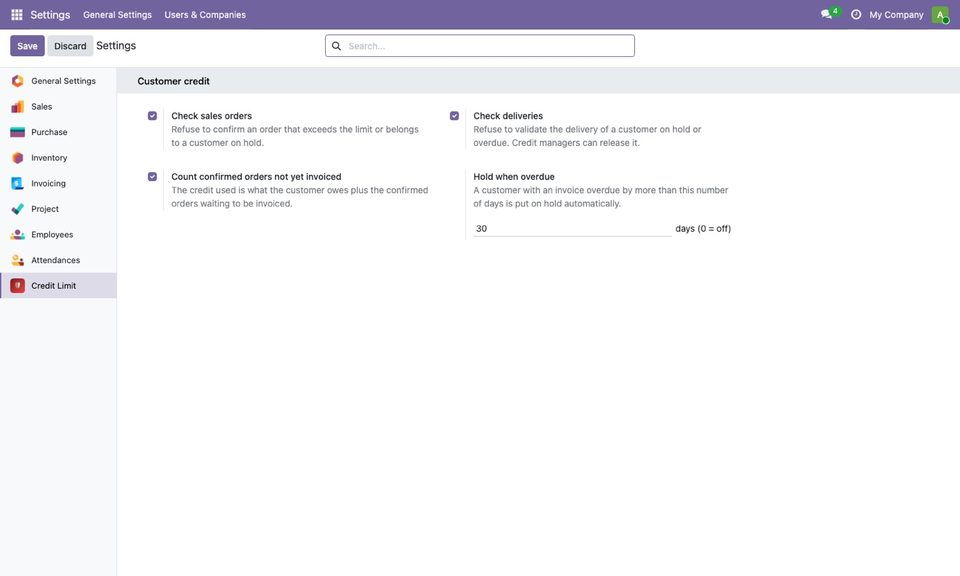What is checked, and when a customer is put on hold.