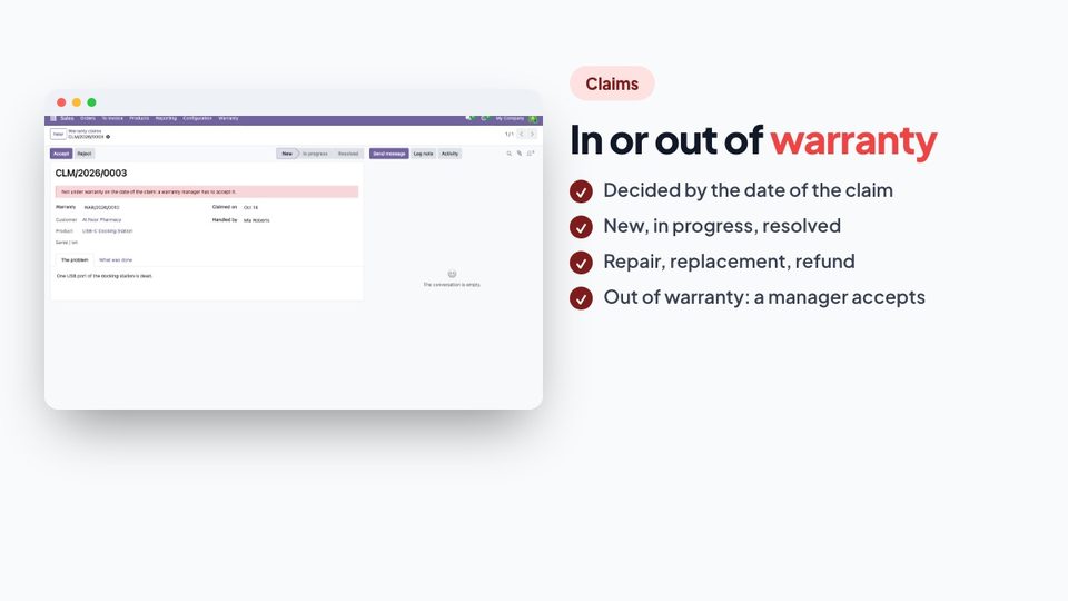 In or out of warranty