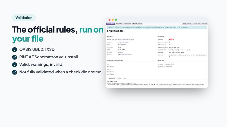 The official rules, run on your file